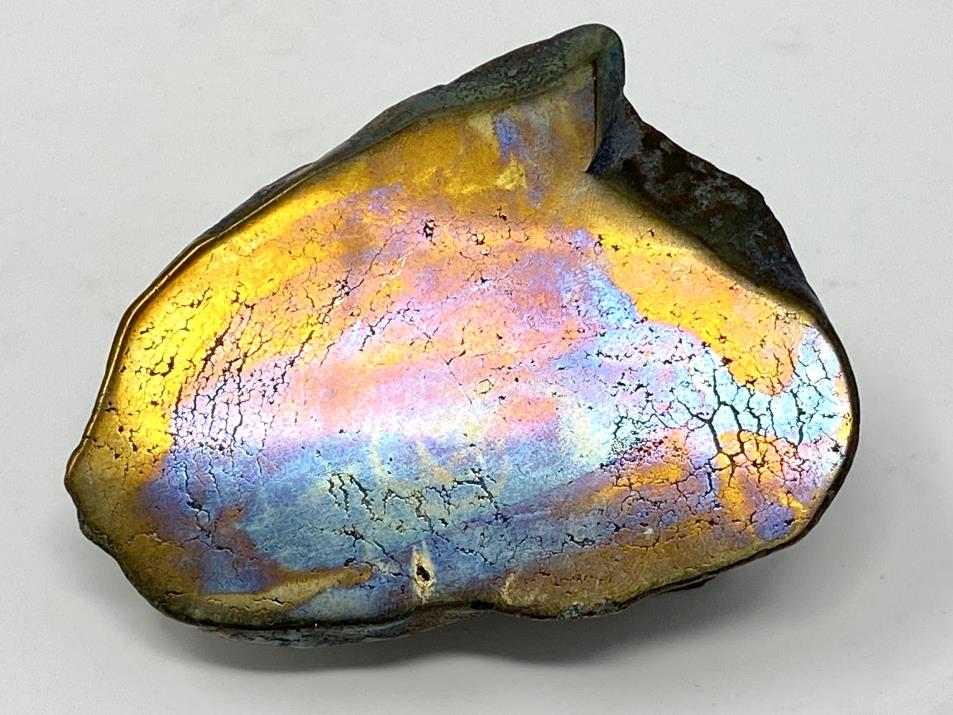 Rainbow Pyrite Slice 7.7cm | Image 1