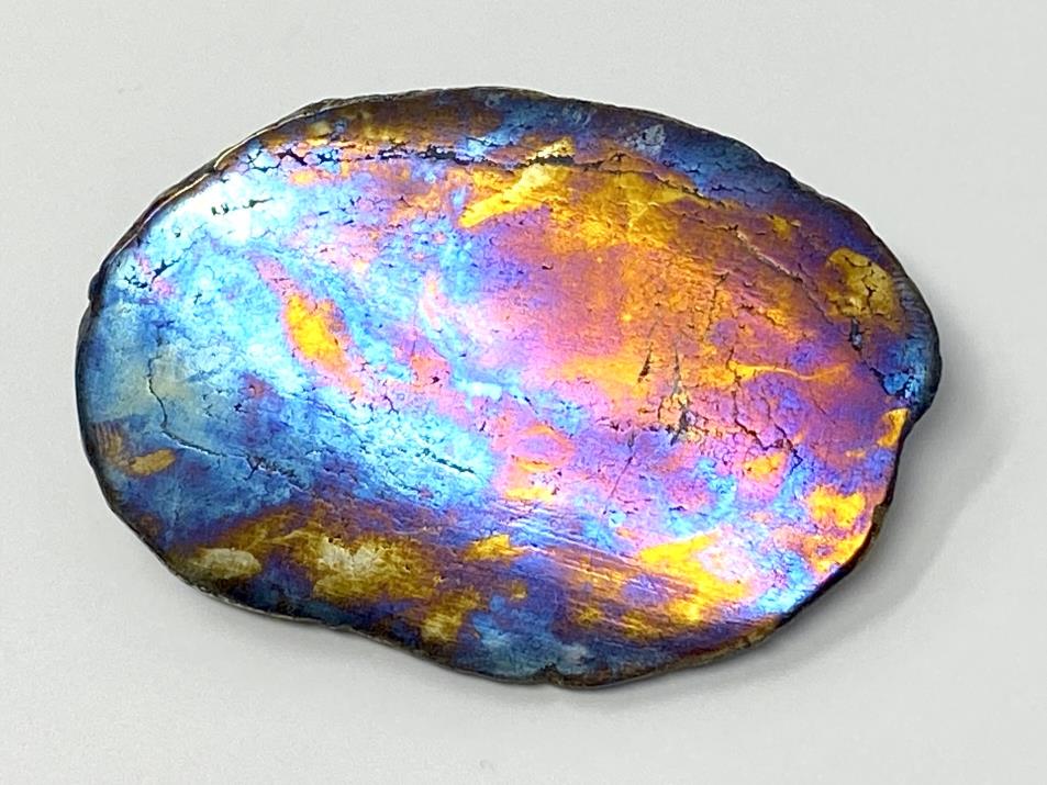 Rainbow Pyrite Slice 7.1cm | Image 1