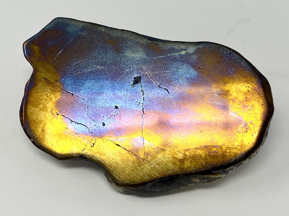 Rainbow Pyrite Slice 7.3cm | Image 1