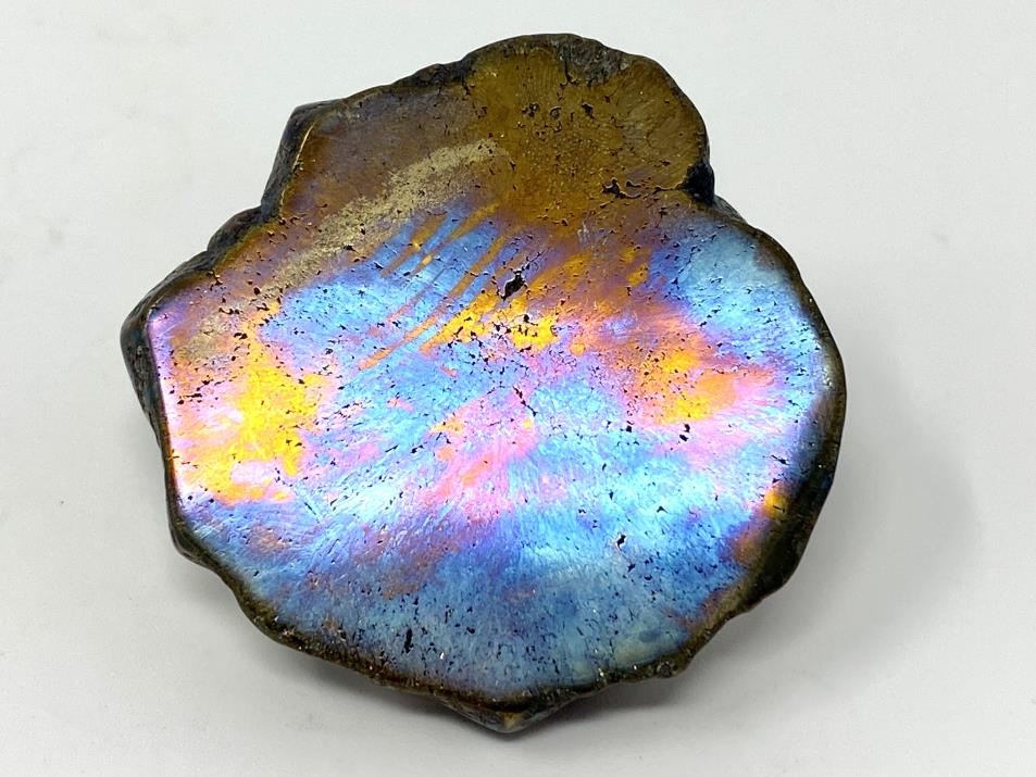 Rainbow Pyrite Slice 4.5cm | Image 1
