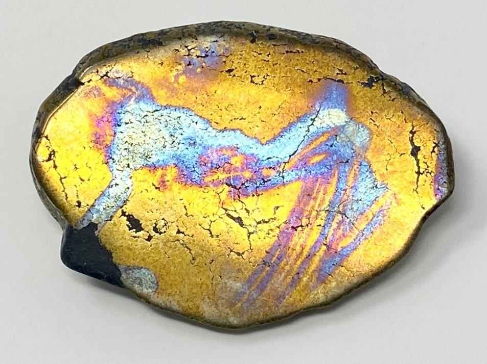 Rainbow Pyrite Slice 7.2cm | Image 1