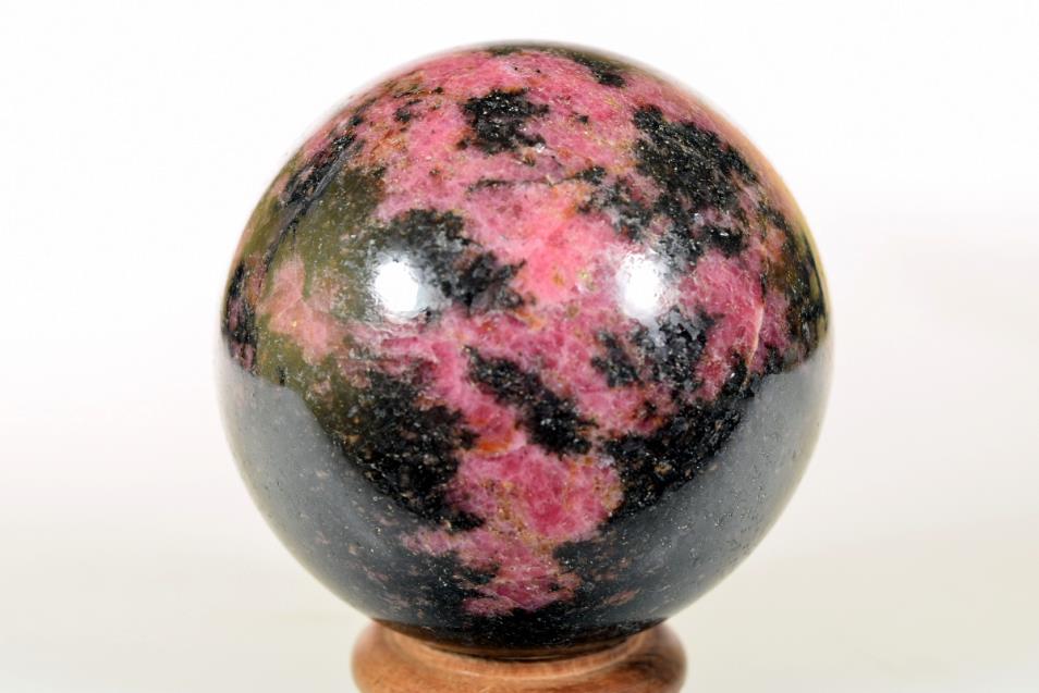 Rhodonite Sphere 6.4cm | Image 1