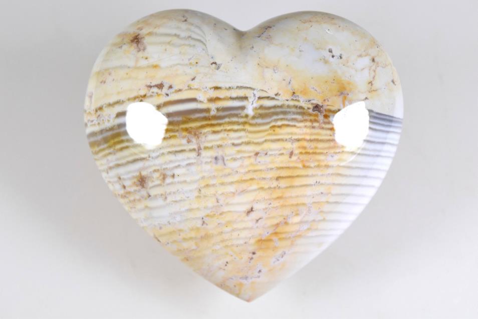 Striped Jasper Heart 7.4cm | Image 1