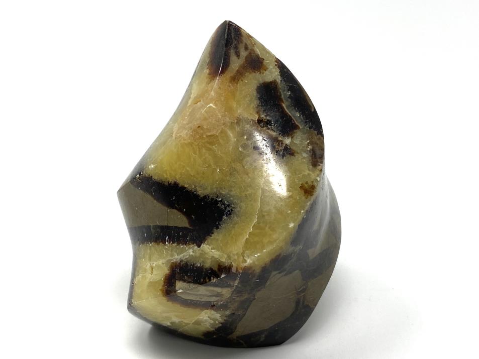 Yellow Septarian Flame Shape 8cm | Image 1